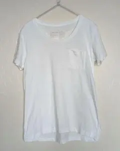 無印 ホワイト Tシャツ Sサイズ ポケット付き