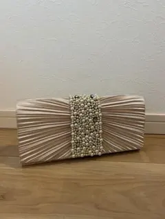 薄いピンク　クラッチバッグ