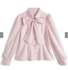 新品未使用　GRL グレイル ボウタイ付きブラウス【gn562】