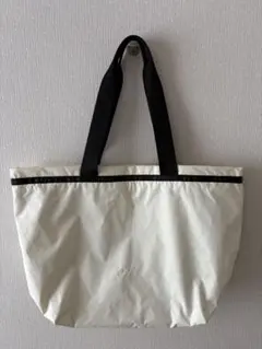 レスポートサック　アイボリーナイロントートバッグ