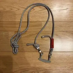 Topologie スマホショルダーストラップ グレー