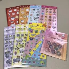 正規品！ちいかわ　ポケモン ディズニー　 たまごっち　サンリオシール まとめ売り