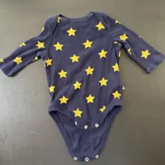 baby GAP 星柄 長袖ボディスーツ 0-3ヶ月