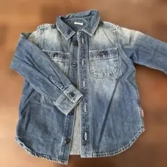 BREEZE デニム 長袖シャツ 120