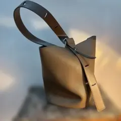 CAHRES&HEKA 2way バケツ型 バケットバッグ ショルダーバッグ