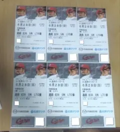 2026年最新】カープ チケット 6月の人気アイテム - メルカリ
