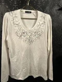 Tornado Mart ホワイト長袖カットソー