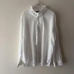 美品☆ミズイロインド ホワイトシャツ