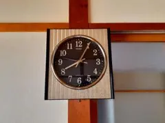 70's　SEIKO　掛け時計　ミッドセンチュリー　スペースエイジ　トランジスタ