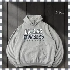 4248/NFLダラス•カウボーイズ チームプリント パーカープルオーバー XL