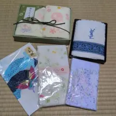 ガーゼタオル　手ぬぐいセット