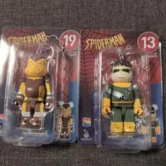 スパイダーマン ハッピーくじ　ベアブリック 2体セット