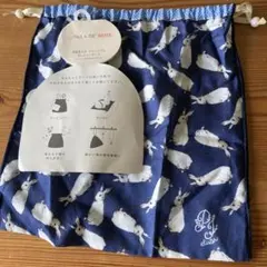 新品　ポール&ジョー　シスター　リバーシブル巾着チーフ