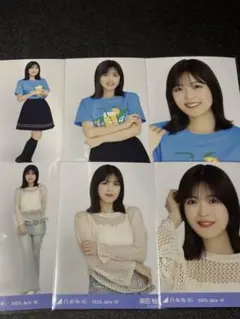 乃木坂46 柴田柚菜　全国ツアーTシャツ メッシュニット　生写真　6種コンプ