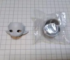 Cooze 悪魔角　灰肌　ブランクフェイス•後頭部パーツ