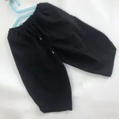 ZIP FIVE パンツ ブラック ワイド ドローストリング 涼感 S