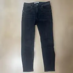 ZARA MAN ダメージデニムパンツ ブラック ジーンズ 30インチ