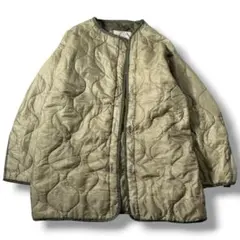 70s US ARMY 방출품 M65 물고기 꼬리 후드 라이너 XS