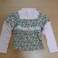 【美品】★KUMIKYOKU★お花柄★120〜130