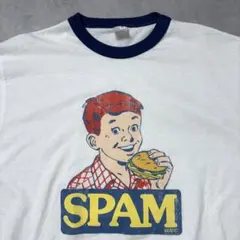00s SPAM スパム プリントTシャツ GILDAN 企業物 - メルカリ