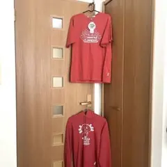 なにわ男子GU　スウェットプルパーカ&Tシャツ 赤(西畑大吾)