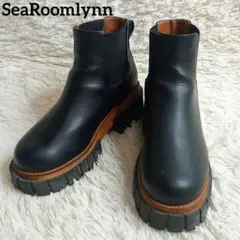 シールームリン SeaRoomlynn サイドゴアブーツ ブラック