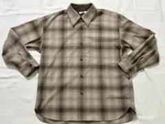 UNIQLO ヘビーフランネルオーバーサイズシャツ(Mサイズ)ユニクロ