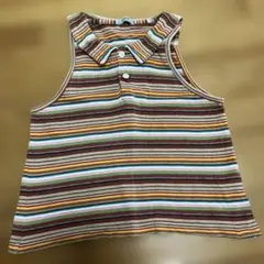 papp ストライプ タンクトップ 130