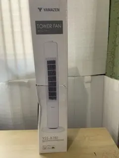 新品未使用箱不良　YAMAZEN スリムタワーファン メカ YSS-X781-W