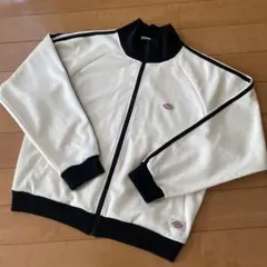 Dickies ホワイト ジップアップジャージ M