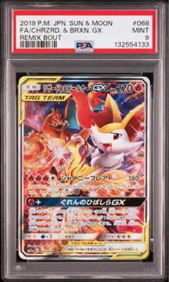 リザードン＆テールナーGX SA PSA9