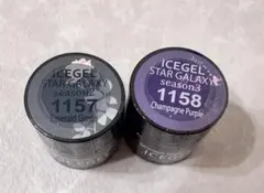 新品未使用/ICEGEL カラージェル マグネットジェル 2色セット