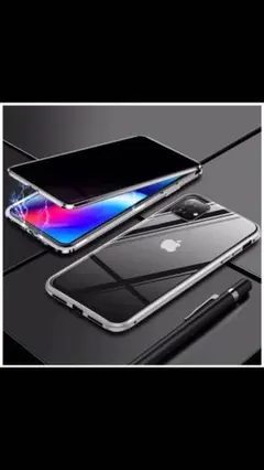 iphoneケース ハードケース　マグネット　磁力　新品