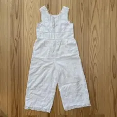 ZARA ホワイトオーバーオール 3-4歳