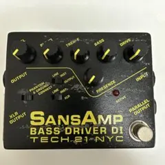 Tech21 SansAmp Bass Driver DI初期型前期 動作確認済 - メルカリ