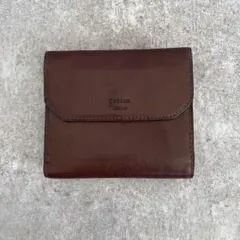 ★最終値下げ★genten ダークブラウン 二つ折り財布 2025年最新】genten 二つ折り財布の人気アイテム - メルカリ