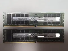 Samsung DDR4 ECC RDIMM 64GB(32GB×2枚セット)のサムネイル