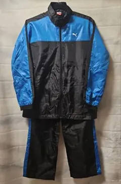 PUMA ジャージ 上下セット 青/黒