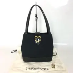 YVES SAINT LAURENT イヴ・サンローラン ハンドバッグ ブラック