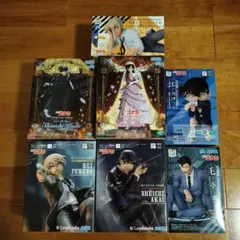 名探偵コナン　プライズ　フィギュア　7体セット