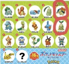 ポケモン チョコエッグ フィギュア ヒノアラシ　& ナエトル