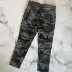 迷彩柄スリムフィット長ズボン