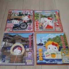 d*7様 ハローキティ タオルハンカチ 8枚セット ご当地限定　18 ハローキティ タオルハンカチ 8枚セット ご当地限定 55 - メルカリ