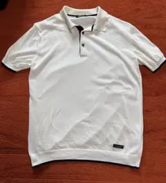 極美品 ラルフローレン パープルレーベル ポニー ポロシャツ 白 Sサイズ RALPH LAUREN PURPLE LABEL/ラルフローレン パープルレーベル