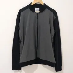 ikka BEYOND THE BASIC ジップジャケット XL グレー濃紺