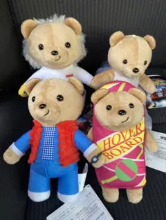 バック・トゥ・ザ・フューチャー アニマルコーディー ぬいぐるみ 全4種類セット