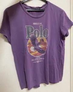 【古着】POLO RALPH LAUREN Tシャツ パープル