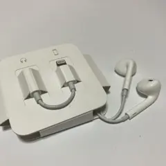 Apple純正 EarPods（Lightning）＋3.5mm変換アダプタ