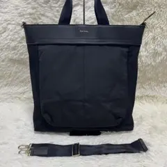 【極美品】ポールスミス　ヘルメットバッグ　2WAYバッグ