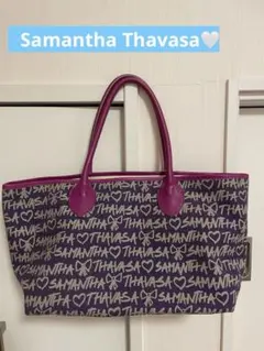 大容量 サマンサタバサ トートバッグ　スクリッタ